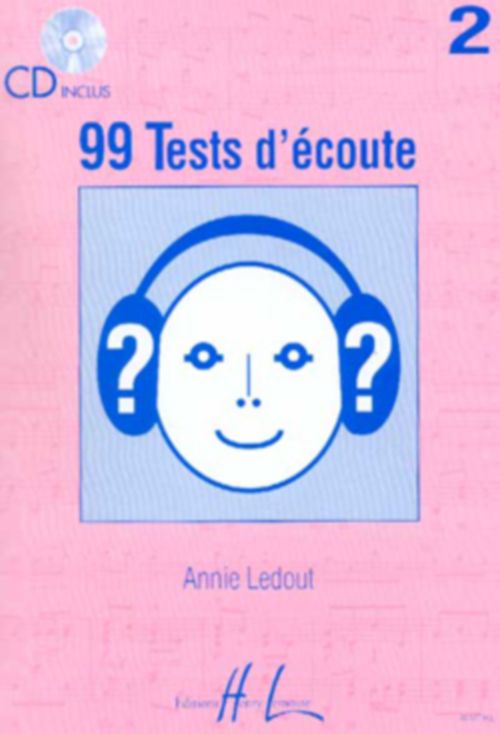 LEMOINE LEDOUT ANNIE - 99 TESTS D'ECOUTE VOL.2 + CD