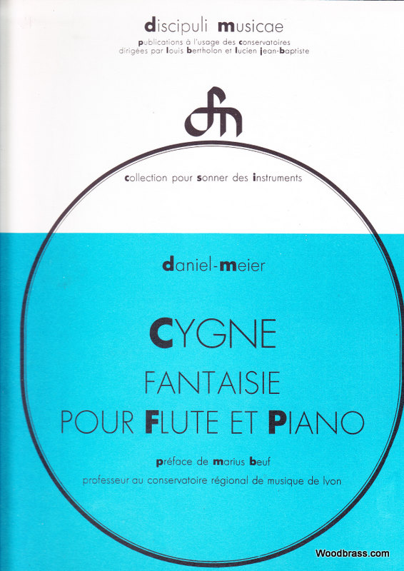 CHOUDENS MEIER DANIEL - CYGNE FANTAISIE - FLUTE & PIANO