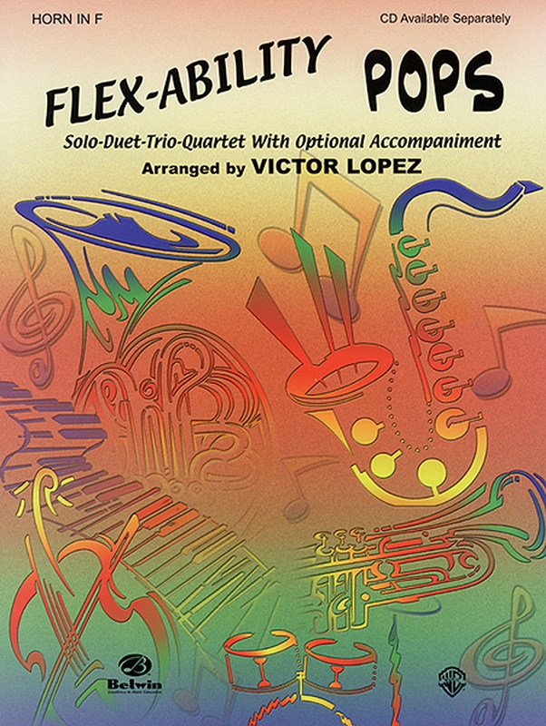 ALFRED PUBLISHING LOPEZ VICTOR - FLEX ABILITY POPS F HORN - COR EN FA