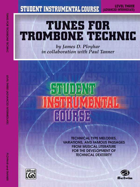 ALFRED PUBLISHING TUNES FOR TECHNIC 3 - TROMBONE
