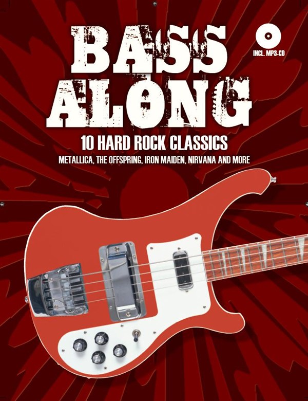 BOSWORTH BASS ALONG 10 HARD ROCK CLASSICS - BASS GUITAR
