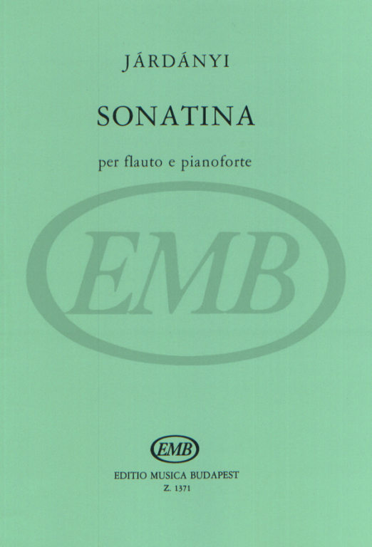 EMB (EDITIO MUSICA BUDAPEST) JARDANYI - SONATINA - FLUTE ET PIANO