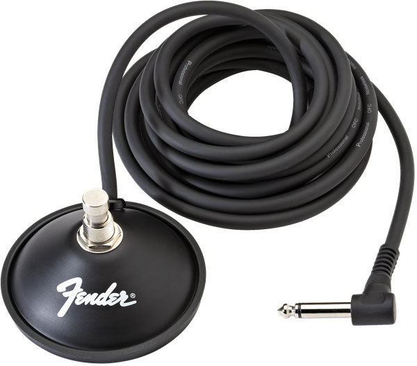 FENDER 1-BUTTON ECONOMY ON/OFF FOOTSWITCH: WITH 1/4