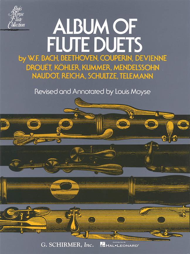 SCHIRMER MOYSE LOUIS - ALBUM OF FLUTE DUETS