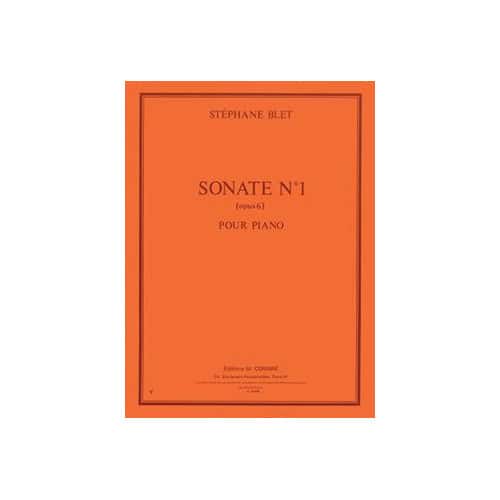 COMBRE BLET - SONATE NO.1 OP.6 - PIANO