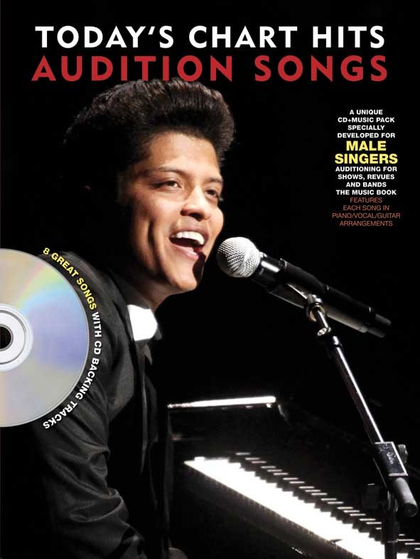 HAL LEONARD AUDITION SONGS FOR MALE SINGERS - TODAY'S CHART HITS - PVG