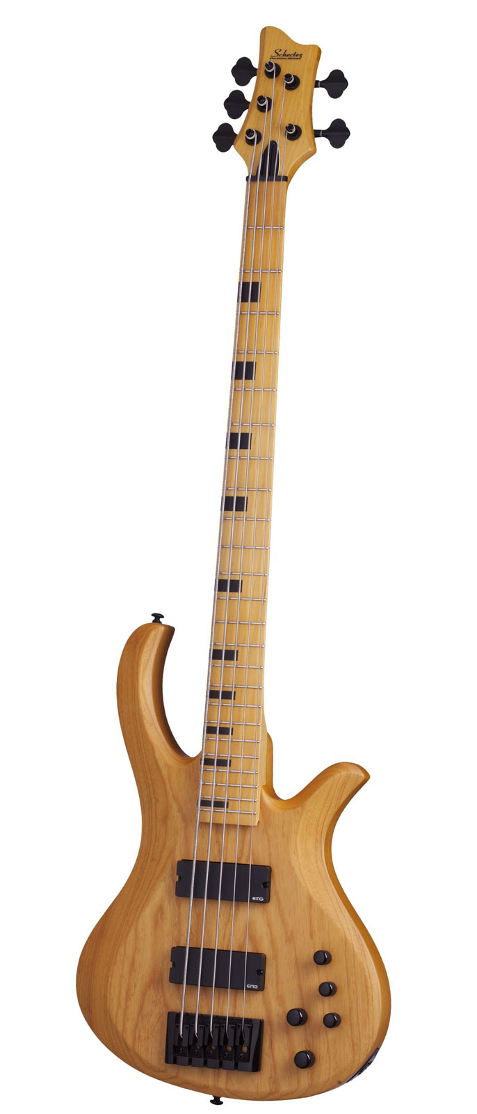 SCHECTER RIOT 5 SESSION LH AGED NATURAL SATIN
