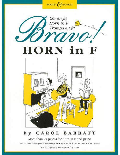 BOOSEY & HAWKES BARNETT - BRAVO! HORN - HOUN ET PIANO