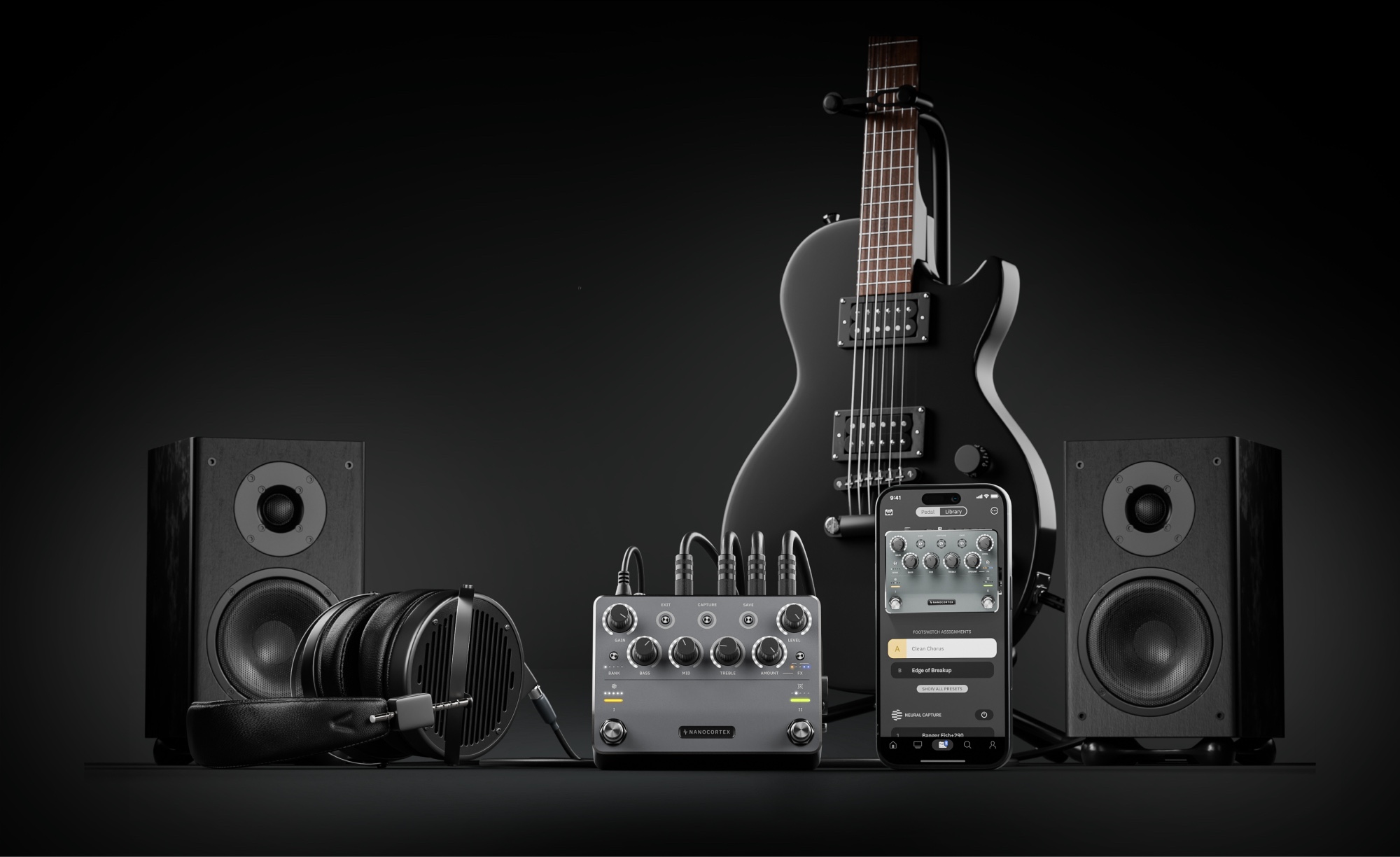 Découvrez l’avenir du traitement des guitares et basses dans un pédalier ultra-portable : le nouveau Nano Cortex