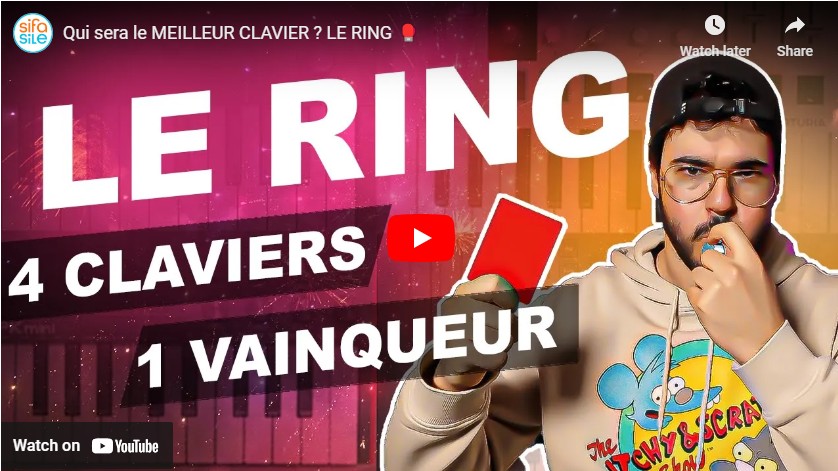Qui sera le meilleur mini clavier MIDI ? Le Ring de SIFaSile