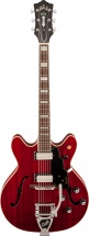 Guild Starfire V Transparent Cherry Bigsby