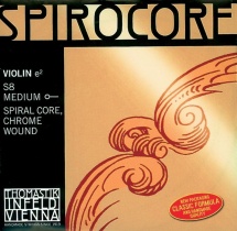 Thomastik Cordes Violon Spirocore Noyau Spirale Fort S8st