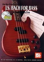  Sebastian Bach Johann - J. S. Bach For Bass + Cd - Electric Bass