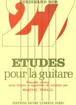 Sor Fernando - Etudes (27) - Guitare