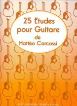 Carcassi Matteo - Etudes (25) Op.60 - Guitare