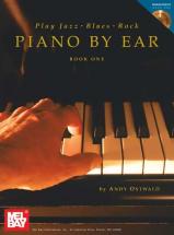  Ostwald Andy - Play Jazz, Blues, And Rock Piano By Ear, Book One + Cd - Piano