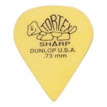 Dunlop Adu 412p73 - Tortex Sharp Players Pack - 0,73 Mm (par 12)