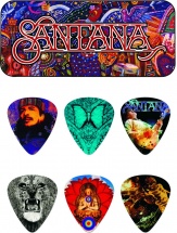 Dunlop Mediators Collector Carlos Santana Boite De 6, Heavy