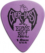 Ernie Ball Mediators Everlast Sachet De 12 Violet 1mm