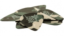 Ernie Ball Mediators Specialty Sachet De 12 Camouflage 0,46mm