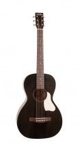 Art and Lutherie Aandl Roadhouse Faded Black - Parlor Avec Housse