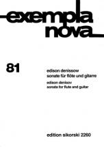 Denisov E. - Sonate Pour Flute and Guitare