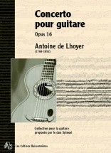 De Lhoyer - Concerto Pour Guitare Op.16 - Guitare