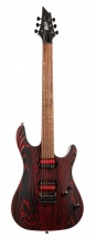 Cort Kx300 Etched Black - Red