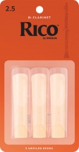 Rico Anches Clarinette Sib Force 2.5 Pack De 3