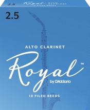 Rico Anches Clarinette Royal Alto Force 2.5 Pack De 10