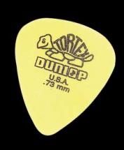 Dunlop Mediator Tortex 0.73mm Jaune
