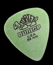 Dunlop Mediator Tortex 0.88mm Vert