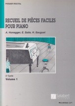  Recueil De Pieces Faciles Pour Piano Vol.1 