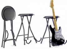 Stagg Gist-300 Tabouret Guitare + Stand Pliable