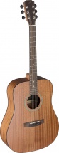 Jn Guitars Dev-d Dread Ac.gt-solid Maho/maho