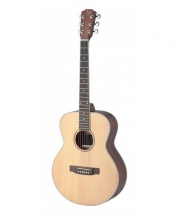 Jn Guitars Asy-a Mini Lh Travel Ac.gt Spruc Sld Maho Lh