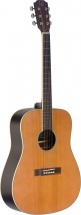 Jn Guitars Ezr-d Nbk Dread Ac.gt-sld Cedar Nbk