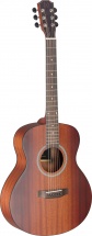 Jn Guitars Dev-a Mini Bbst Travel Ac.gt-solid Maho/maho