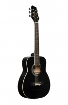 Stagg Sa20d 1/2 Bk Dreadnought 1/2 Noire