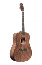 Jn Guitars Guitare Acoustique Dreadnought Avec Table En Acajou Massif, Série Dovern