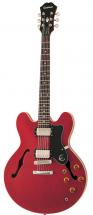 Epiphone Archtop Dot Cherry Accastillage Chrome