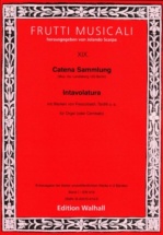  Catena Sammlung - Intavolatura (17jh.) - Vol.1