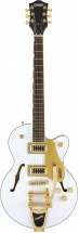 Gretsch Guitars G5655tg Ltd Fsr Electromatic Cb Center Block Jr Bigsby Snow Crest White