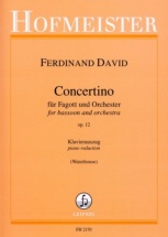  Ferdinand David - Concertino Fur Fagott Und Orchester Op.12 - Basson and Piano