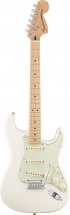 Fender Mexican Deluxe Roadhouse Stratocaster Mn Olympic White + Housse