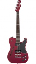 Fender Jim Adkins Ja-90 Telecaster Thinline Crimson Red Transparent