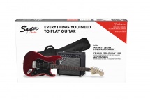 Squier By Fender Affinity Series Stratocaster Hss Pack Laurel Fingerboard Candy Apple Red Gig Bag 15g - 230v Eu