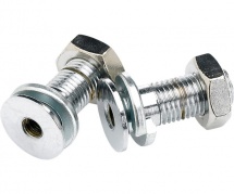 Fender Pure Vintage Piggyback Bushings, (2), Chrome
