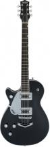 Gretsch Guitars G5230lh Electromatic Jet Ft Single-cut With V-stoptail Left-handed Black Walnut Fingerboard Black