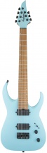 Jackson Guitars Usa Signature Misha Mansoor Juggernaut Ht7 Caramelized Flame Maple Fingerboard Satin Daphne Blue